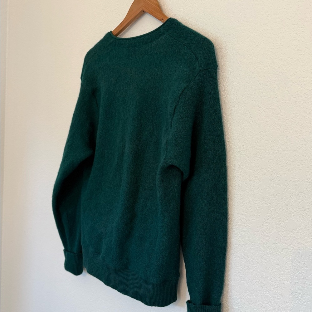 Vintage Pendleton Knockabouts 100% Wool Button Up Sweater Womens XL Green USA - Picture 8 of 9